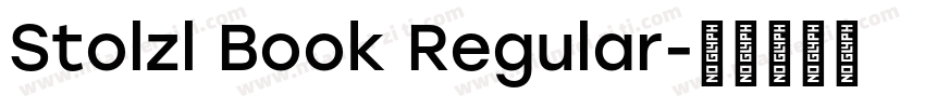 Stolzl Book Regular字体转换